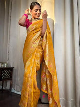 India Silk Presents Yellow Banarasi Soft Silk Sarees That Blend Traditional Artistry With Everyday Comfort