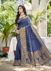 India Silk Blue Presents Exquisite Sarees Crafted From Authentic Assam Silk Known For Its Smooth Texture