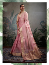 Pink Luxury Soft Silk Sarees for Women | Elegant Indian Sarees UK