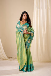 Sea Green Traditional Silk Sarees Collection for Weddings & Festive Wear UK