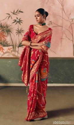 Red Designer Silk Saree for Women | Indian Wedding Saree UK