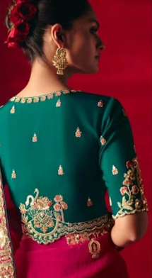 Wine Embroidered Designer Sarees for Women | Wedding Sarees UK