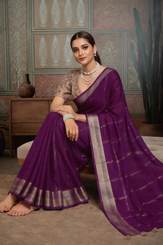 Wine Designer Silk Sarees for Women | Wedding & Party Wear UK