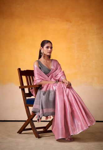 India Silk Tissue Silk Sarees Offer A Perfect Blend Of Tradition And Comfort