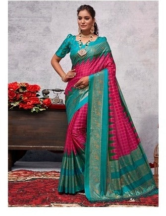 Pink  Designer Silk Sarees for Women | Wedding & Party Wear UK