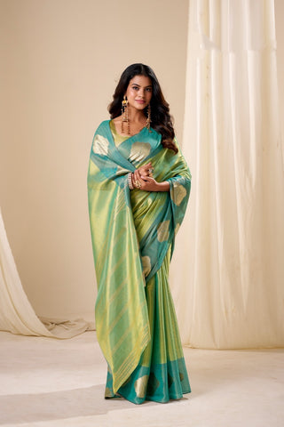 Sea Green Traditional Silk Sarees Collection for Weddings & Festive Wear UK